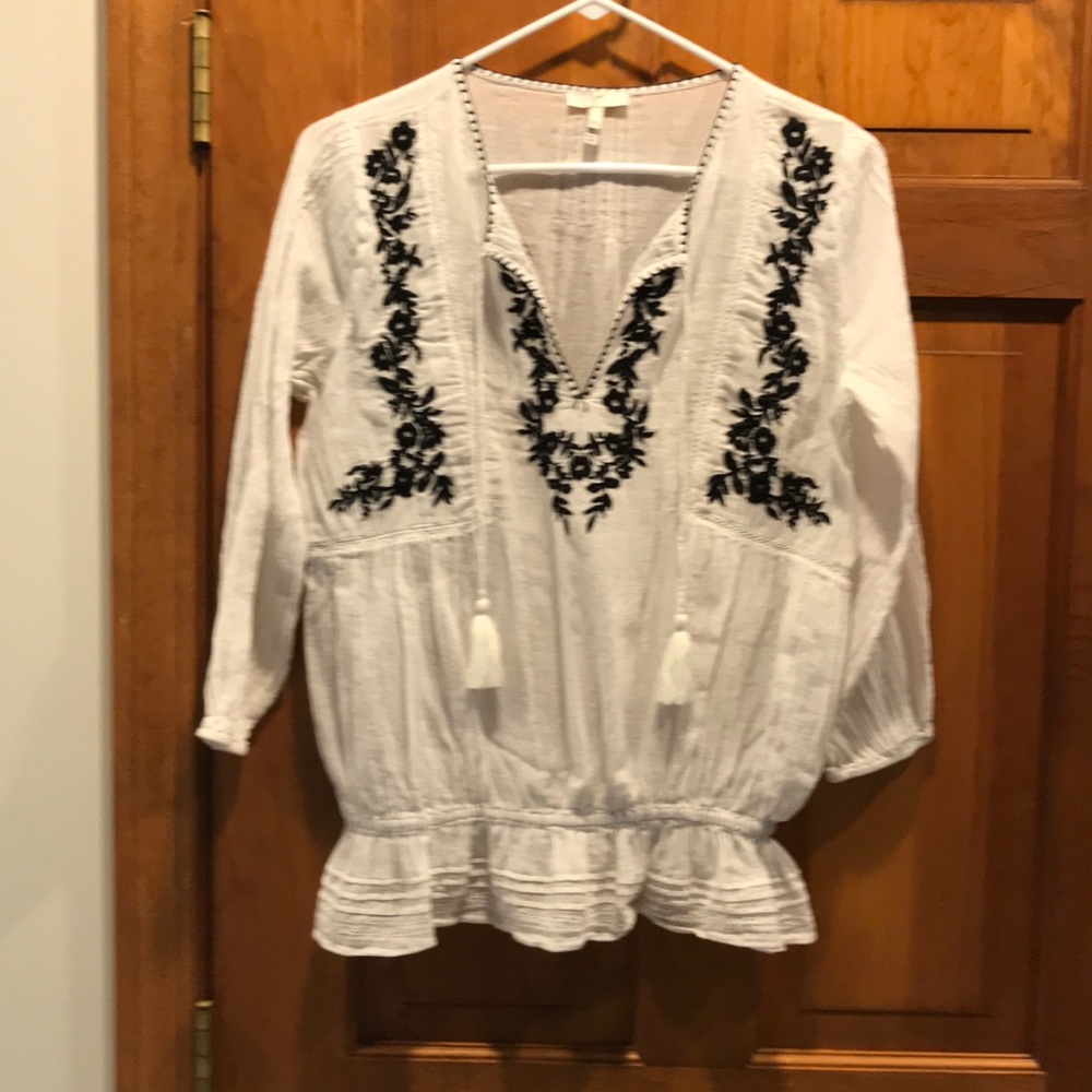 Cotton boho blouse